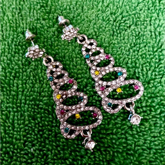 πHOLIDAY TREESπ²π² BEAUTIFUL TREES MADE OF METAL ALLOY EMBELLISHED BY ZIRCON - Picture 2 of 4